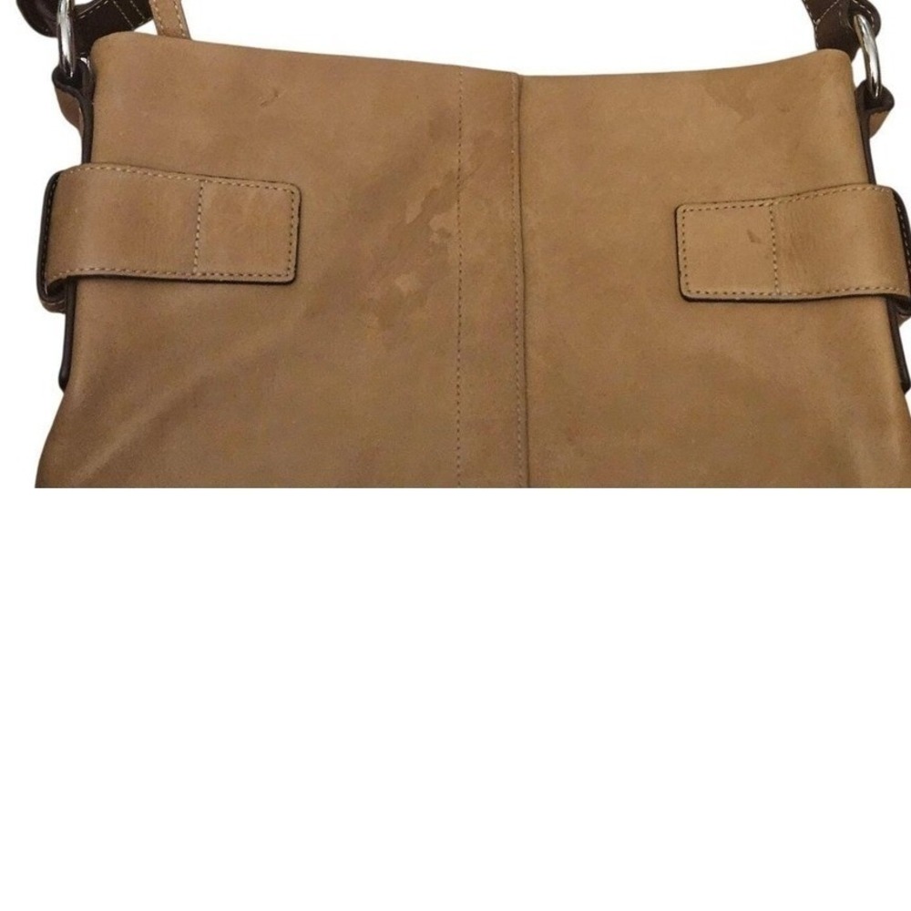 Vintage Coach 1452 Soho Soft Brown Leather Shoulder Bag + FREE Bag Charm 🎁 - Picture 8 of 14